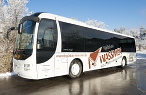 Reisebus MAN Lion's Regio von Griesser, Kennzeichen WT-GR 170